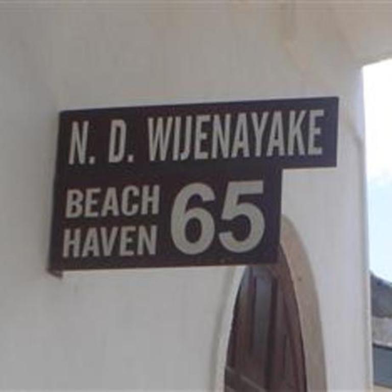 Wijenayake'S - Beach Haven Guest House - Galle Fort Dış mekan fotoğraf
